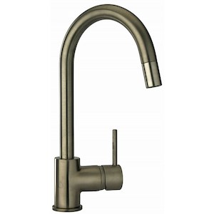 Paini Cox Pull-Out Hand Spray Sink Mixer Brushed Nickel