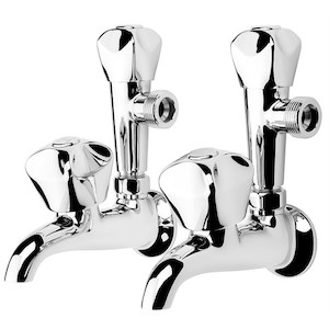 Wholesale trade: Voda Proline Laundry Taps Combo (Pair) Chrome