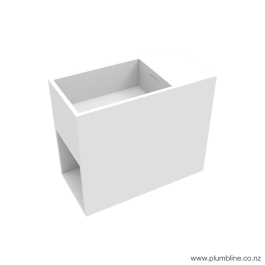 Axa 450 Mini Wall Basin With Shelf