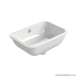 Bathroom and toilet fitting: Pura Ellipse 55 Undermount Basin