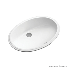 Bathroom and toilet fitting: Pura Ellipse 57 Undermount Basin