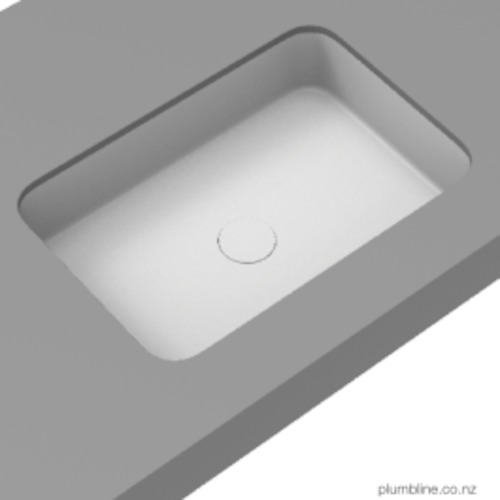 Bathroom and toilet fitting: Super-Thin Rectangle Undermount Basin