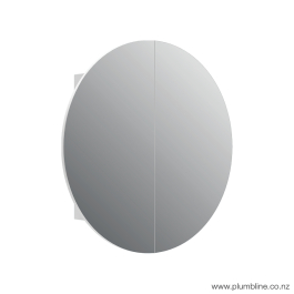 Bathroom and toilet fitting: Vista 900 Round Mirror Cabinet