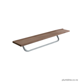 Lavamani Timber Shelf With Towel Rail