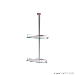 Bathroom and toilet fitting: Tube 2 Tier Shower Caddy