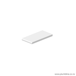 Bathroom and toilet fitting: Universal Solid Surface Shower Shelf 300mm