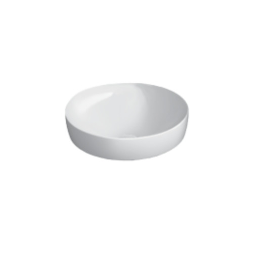 Pura 40 Round Inset Basin Matt White