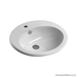 Pura Ellipse 57 Inset Basin 1 Taphole