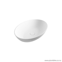 Super-Thin 500 Oval Vessel Basin