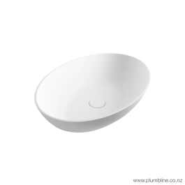 Super-Thin 600 Oval Vessel Basin