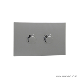 Bathroom and toilet fitting: Mod Flush Panel Chrome With Raised Buttons