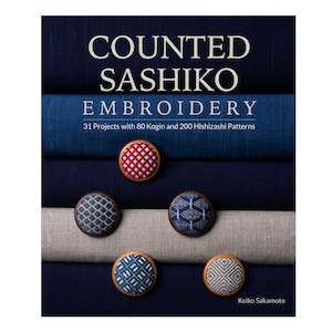 Craft material and supply: Counted Sashiko Embroidery - Keiko Sakamoto