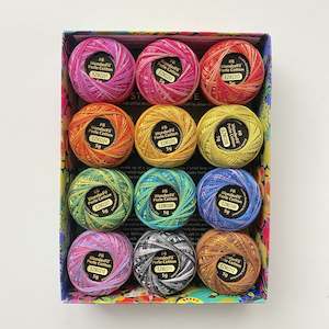 Alison Glass + Wonderfil Perle Cotton Thread Box - Stars