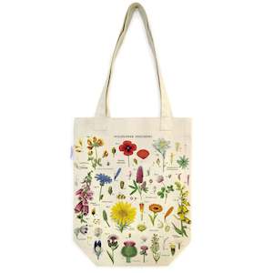 Vintage Tote Bag - Wildflowers