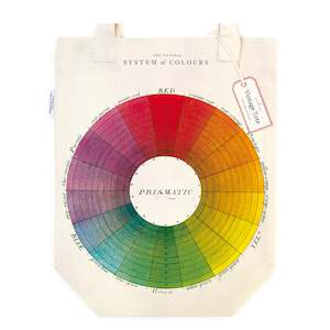 Vintage Tote Bag - Colour Wheel