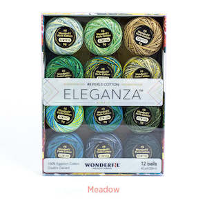 Craft material and supply: Wonderfil™ Eleganza Boxed Collection - Meadow