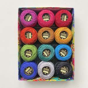 Alison Glass + Wonderfil Perle Cotton Thread Box - Fauna