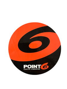 Footwear: Point6 80mm Logo Sticker