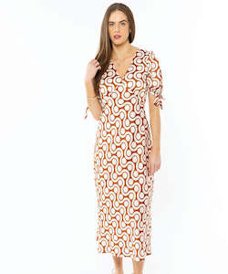 Leila + Luca Smart Dress - Cinnamon