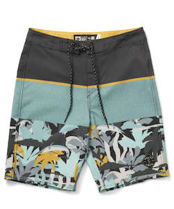 Salty Crew Stacked Boys Boardshorts - Mackerel