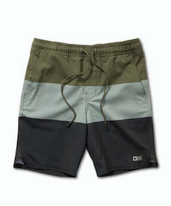 Salty Crew Wayfinder Elastic Boardshort - Olive