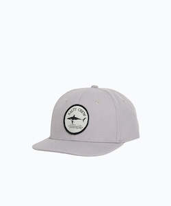 Clothing: Salty Crew Bruce 6 Panel Cap - Stone Grey