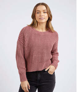 Foxwood Winnie Knit Crew - Apple Butter