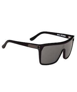 Spy Flynn Black Matte Black Happy Lens Grey Green Sunglasses