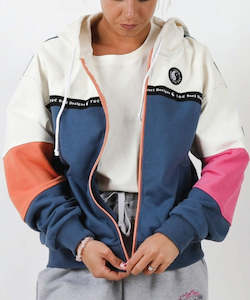 Clothing: T&C Sky High Zip Women Fleece - Multi