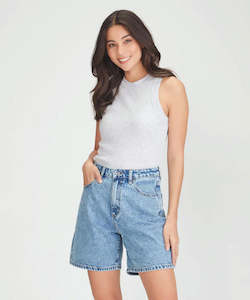 Junkfood Hunter Shorts - Mid Blue