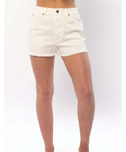 Sisstrevolution Endless Weekend Woven Short - Vintage White