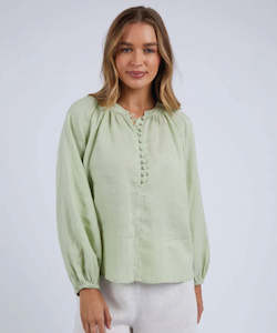 Clothing: Foxwood Corsica Blouse - Green