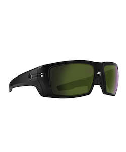 Spy Rebar ANSI Matte Black Happy Lens Bronze Polar Olive Spectra Mirror Sunglasses