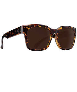 Spy Dessa Honey Tort Happy Lens Dark Brown Sunglasses