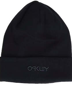 Clothing: Oakley B1B Logo Beanie - Blackout