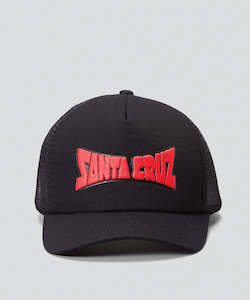 Santa Cruz SC Arch Trucker Cap - Black