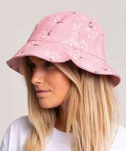 Clothing: Hurley Blossoming Womens Bucket Hat