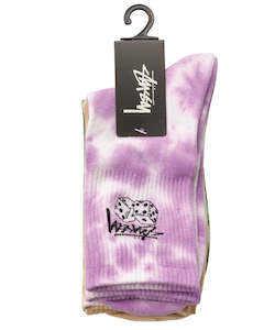 Stussy Womens Pair Of Dice Sock - Multi