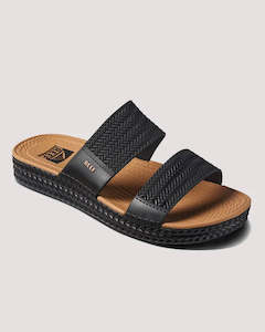 Reef Water Vista Slide - Black/Tan