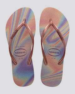 Havaianas Slim Iridescent - Ballet Rose