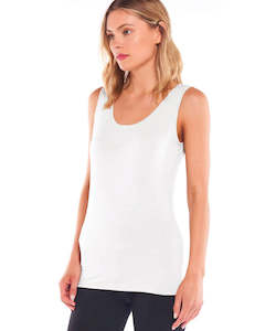 Clothing: Betty Basics Liza Tank - White