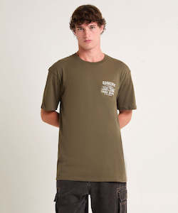 Dickies Motor Service Short Sleeve Tee - Rinsed Moss