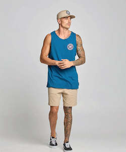 The Mad Hueys H Series Tank - Dark Cobalt