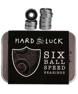 Clothing: Hard Luck Skateboard Bearings Hard Six