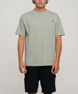 Clothing: Salty Crew Catch Premium SS Tee - Kelp Green