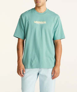 Wrangler Dragon Fly Slacker Tee - Overcast Blue