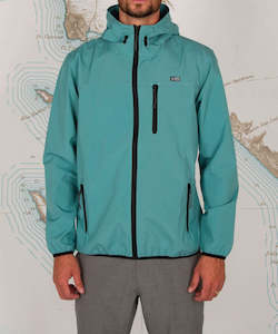 Clothing: Salty Crew Headwind Packable Jacket - Dark Aqua