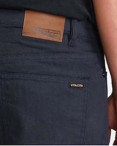 Volcom Solver Modern Fit Denim Jeans - Indigo Wash