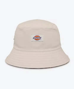 Dickies Classic Label Reversible Bucket Hat - Black-Bone