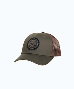 Salty Crew Outline Retro Trucker Cap - Moss